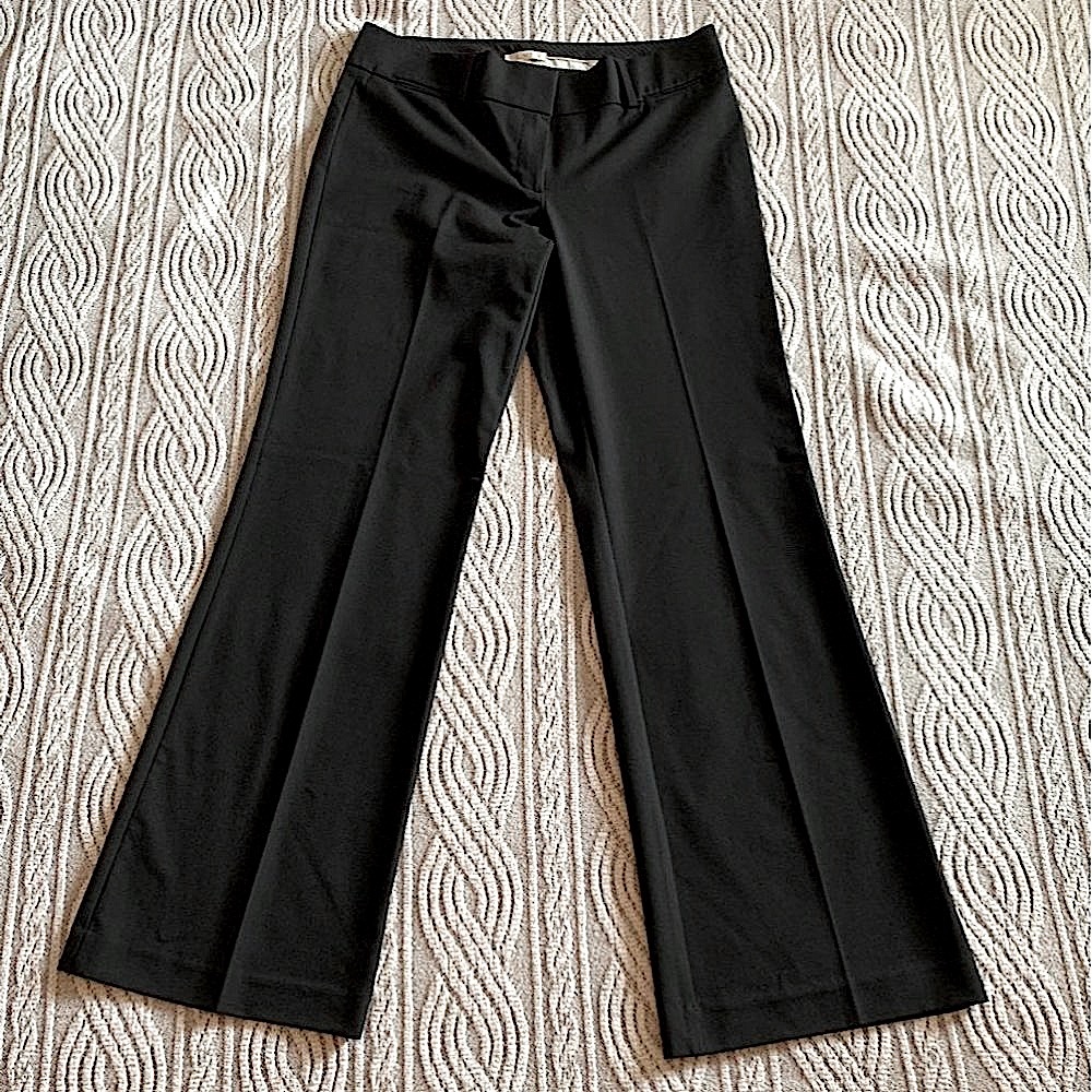 Ann Taylor LOFT Black Dress Pants Size 8 NWT